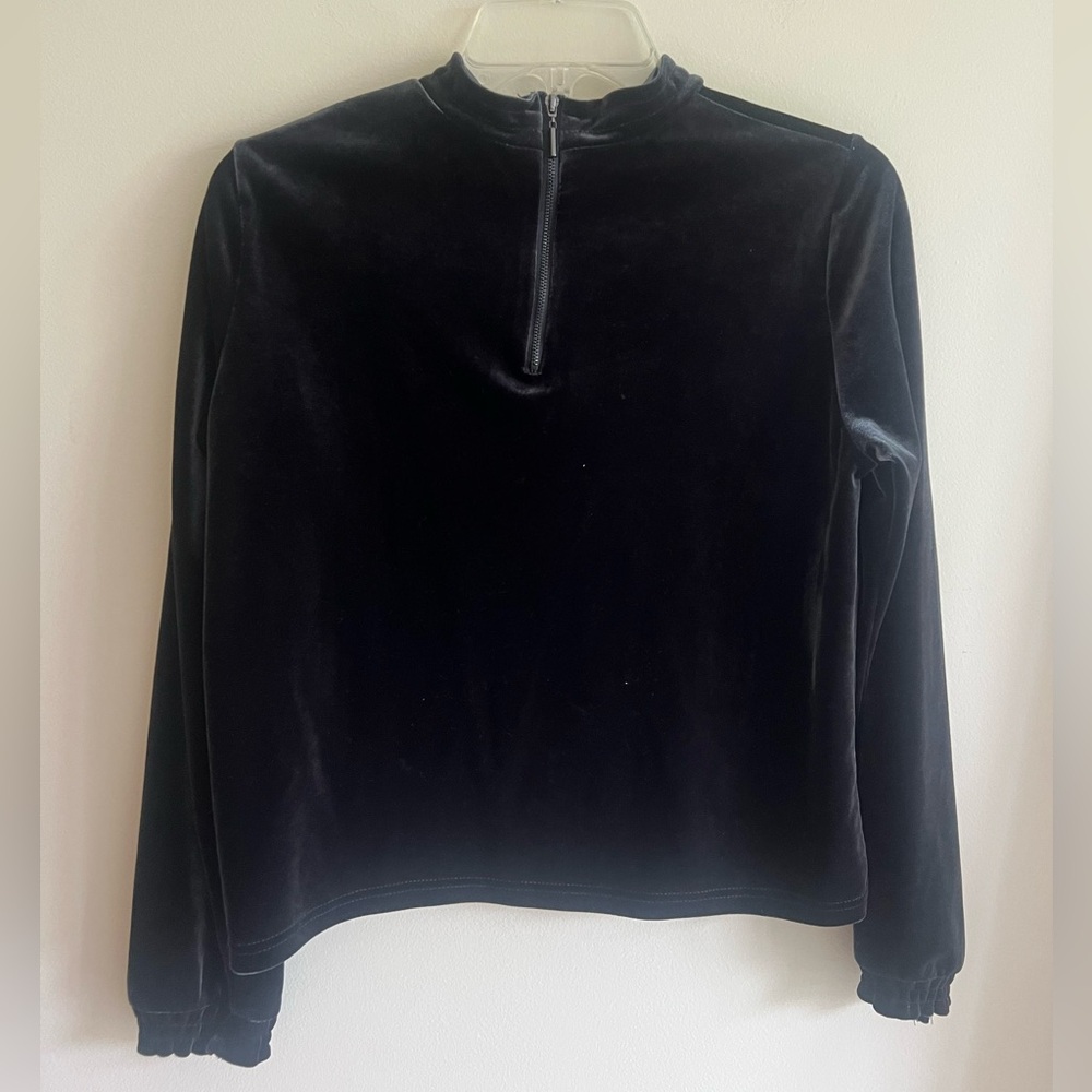 Zara quarter zip